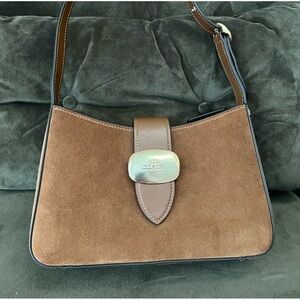 Coach Eliza suede purse